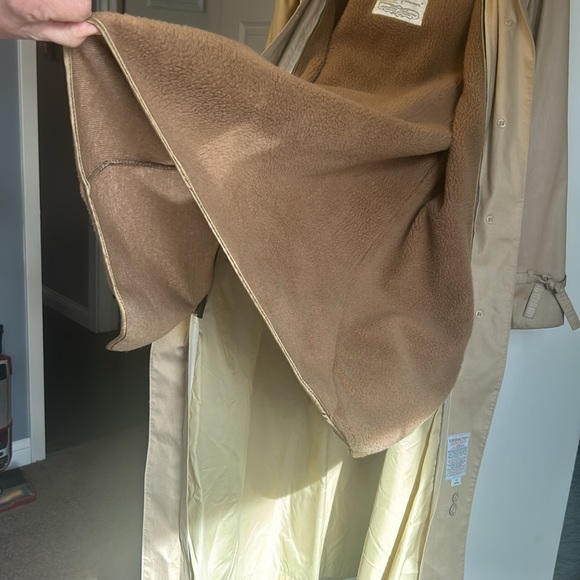 Vintage London Fog Maincoat trenchcoat in khaki size 10 - Picture 16 of 16